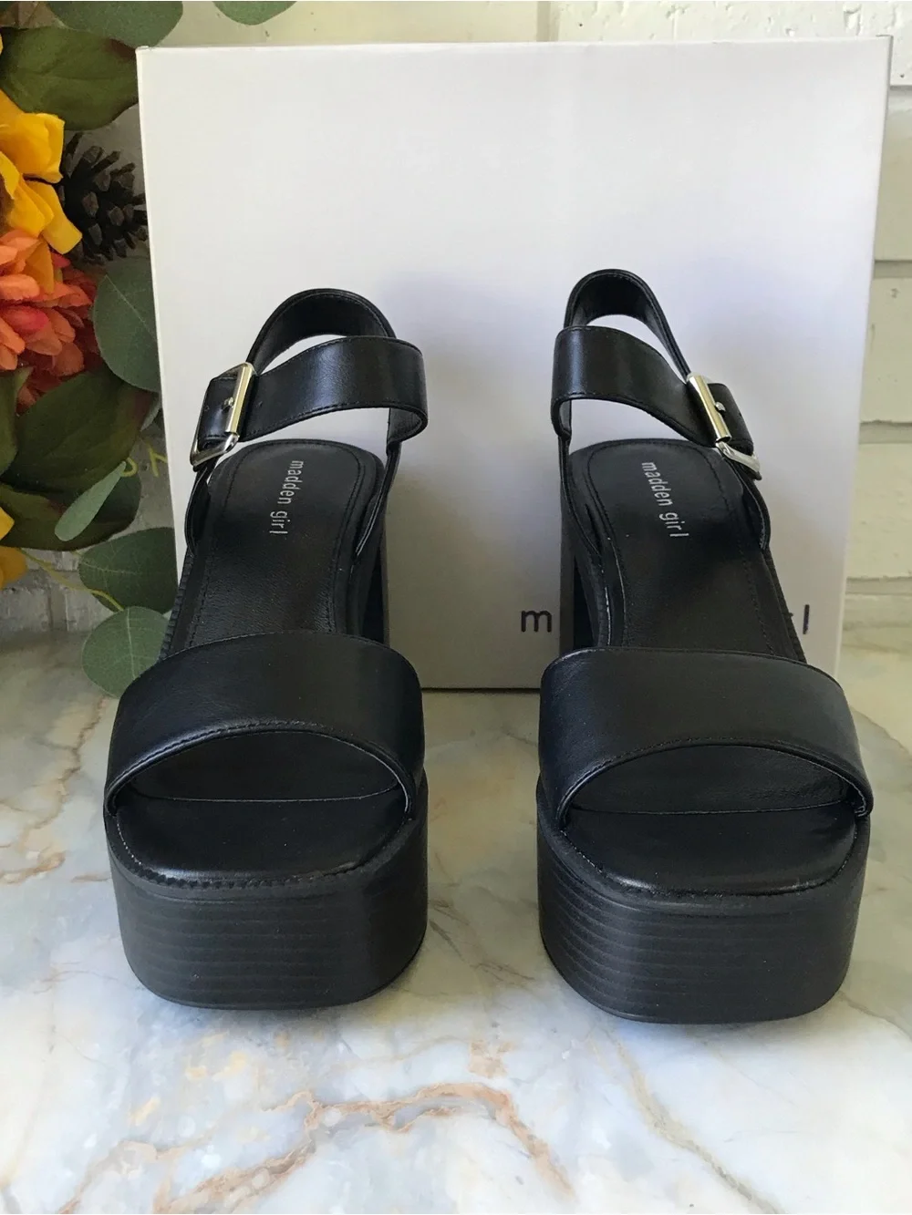 Madden Girl chunky platform